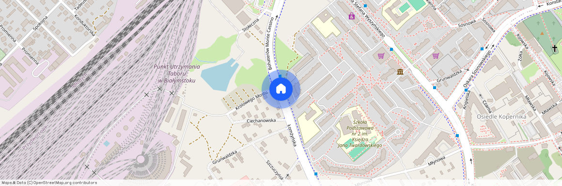 Przydworcowe, Białystok, podlaskie