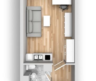 1-Raum-Wohnung Straße der Befreiung 16 - Photo 4