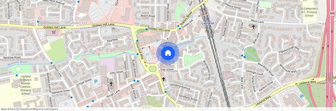 Orchard Street, Leyland, Lancashire, PR25