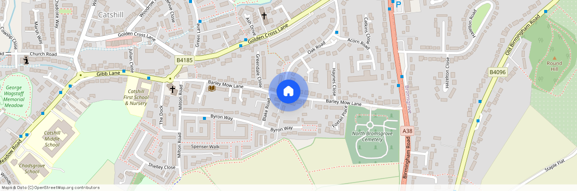 Barley Mow Lane, Bromsgrove, B61