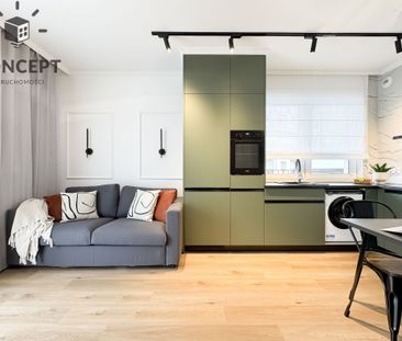 Nowoczesne studio ul. Krakowska | balkon - Zdjęcie 3