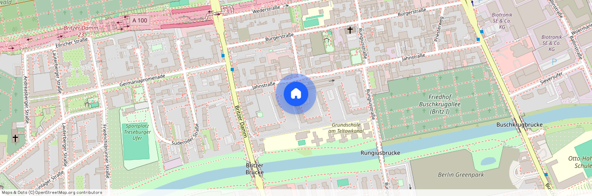 Jahnstr. 71, 12347 Berlin OT Britz, Zur Karte