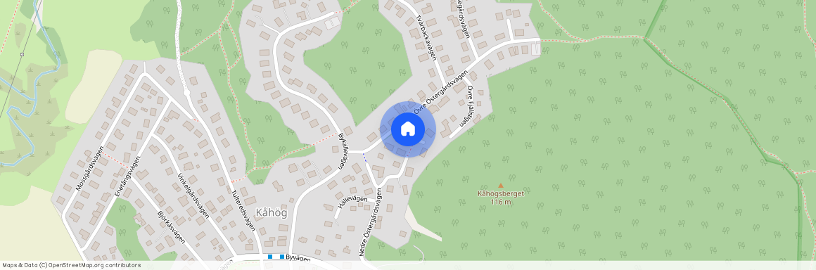 Nedre Fjällstigen, Jonsered