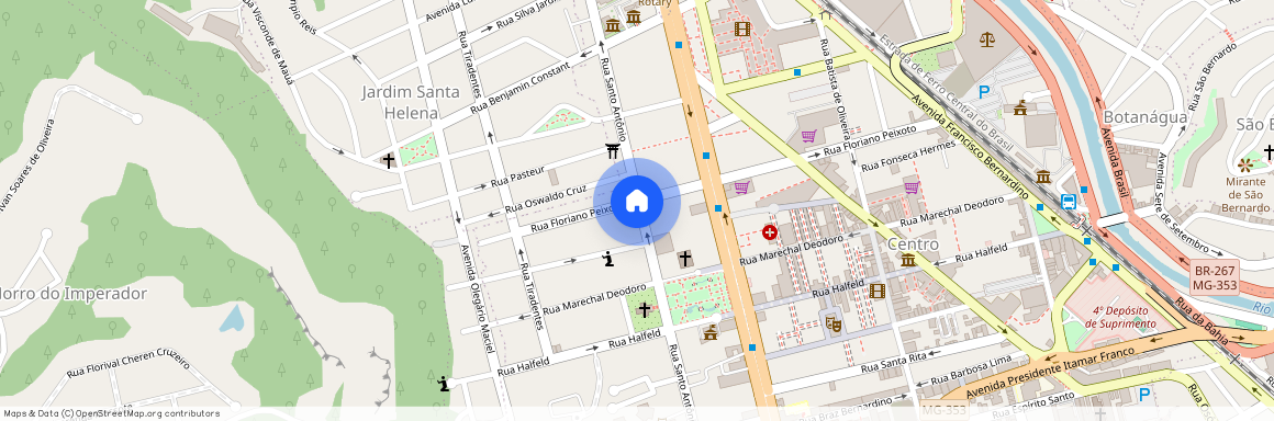 Rua Santo Antônio, 696 - Padaria Manchester - Centro, Juiz de Fora, Minas Gerais, 36015001