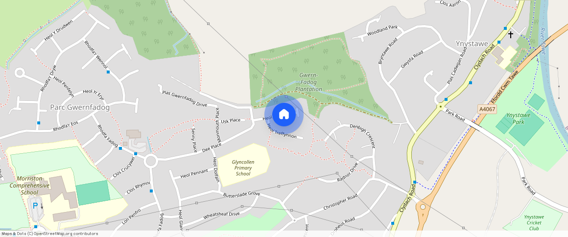 Heol Caerllion, Cwmrhydyceirw SA6