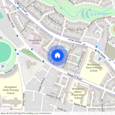 Collingwood Gardens, Brooklands, Milton Keynes, MK10
