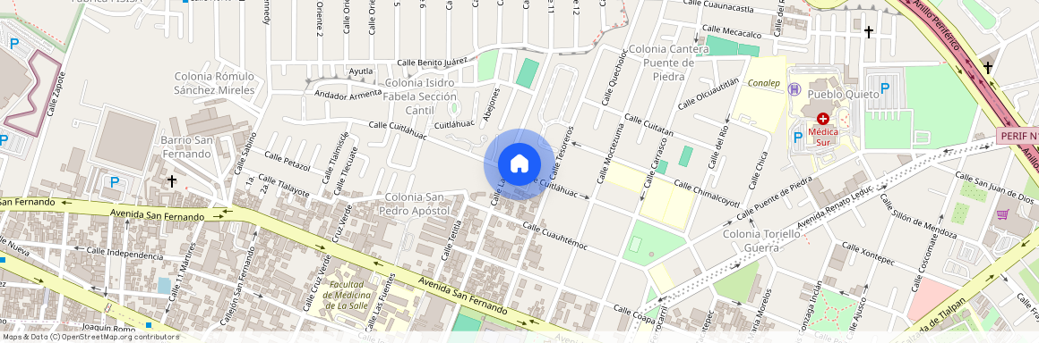 CUITLAHUAC, Colonia Toriello Guerra, C.P. 14050, Df / Cdmx