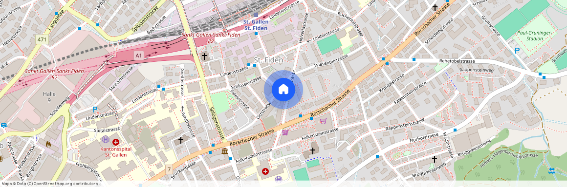Helvetiastrasse 35, 9000 St. Gallen, Schweiz