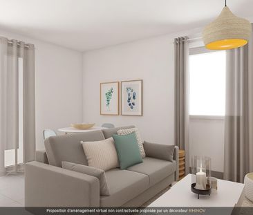 location Appartement T2 DE 43.6m² À MARSEILLE - Photo 3