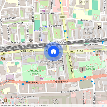 Warwick Apartments, 132 Cable Street, London, E1