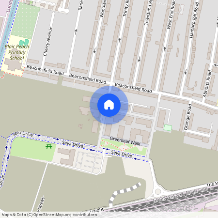 Sibley House, Cedrus Avenue, UB1