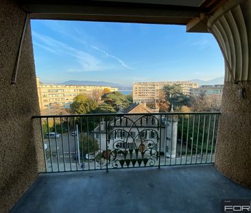 Très beau logement 5.5 pièces avec vue dégagée et balcons à Sécheron - Foto 1