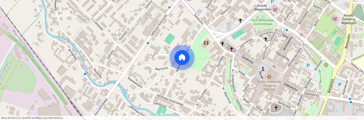 ul. Adama Mickiewicza, Dzierżoniów, dzierżoniowski, dolnośląskie