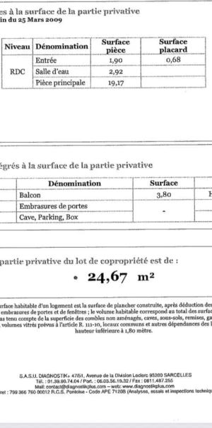 Appartement à louer 1 pièce 24.67m² - Photo 2