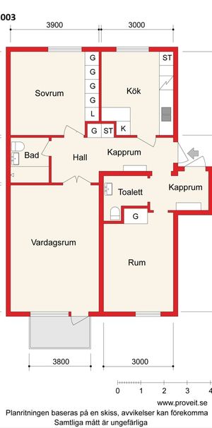 3 rok Villavägen 5b, Rimbo (nyrenoverad) - Foto 2