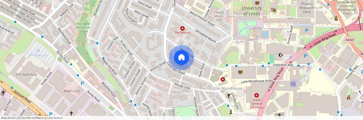 Back Hyde Terrace, City Centre, Leeds, LS2