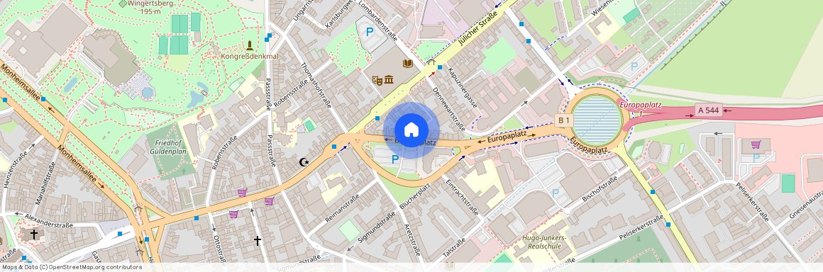 Blücherplatz 15-27, 52068 Aachen - Aachen-Mitte