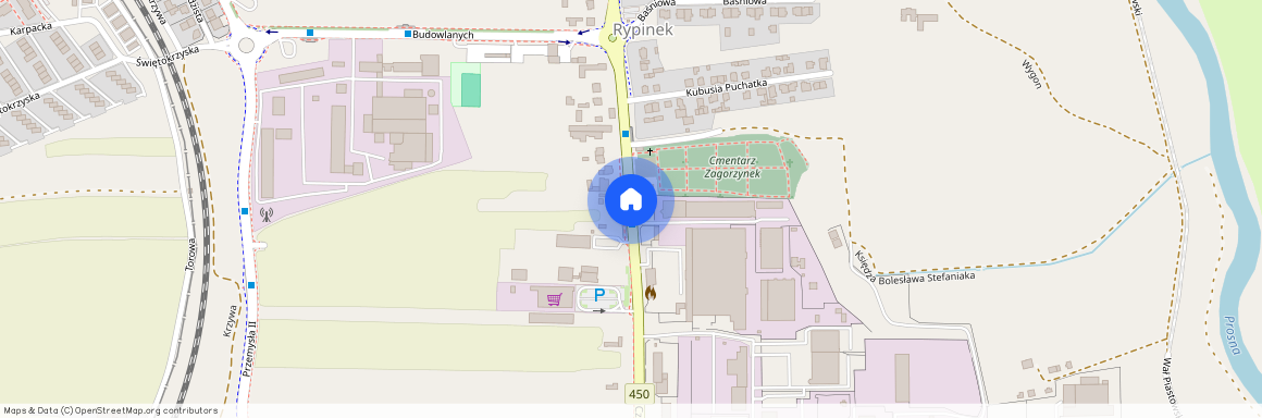 ul. Częstochowska, Rypinek, Kalisz, wielkopolskie