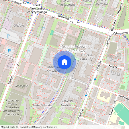 ul. Cybernetyki, Służewiec, Mokotów, Warszawa, mazowieckie