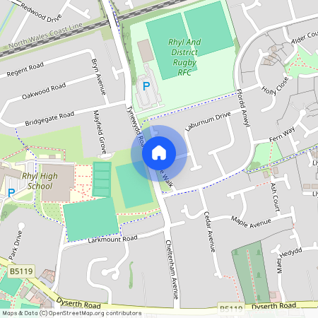 Cherry Tree Walk, Rhyl, LL18