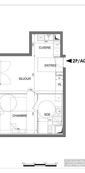 Location Appartement 2 pièces 40m² - Photo 2