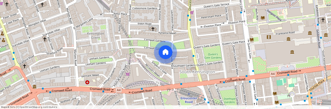 Cornwall Gardens, South Kensington, London, SW7