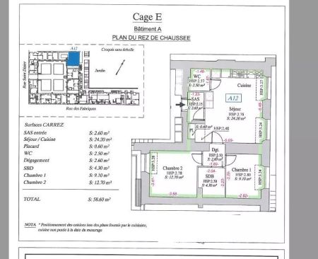 location Appartement T3 DE 59.84m² À NANCY LAXOU - Photo 3