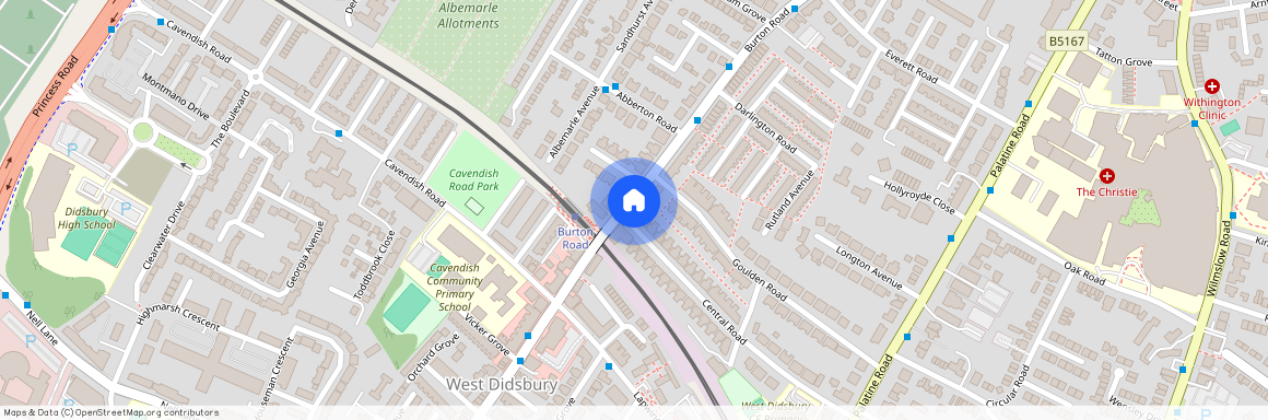 Central Road, West Didsbury, Manchester