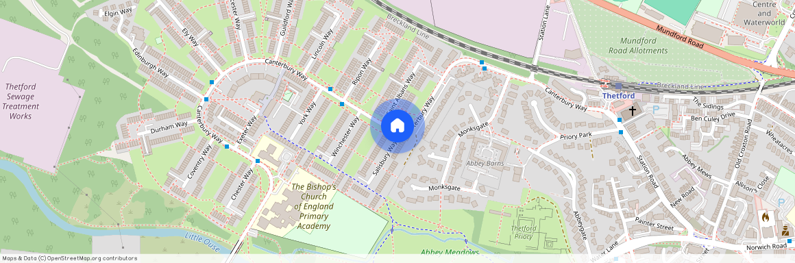 Canterbury Way, Thetford