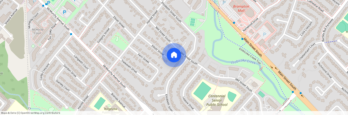 157 Elliott Street Unit# (Main Floor), Brampton