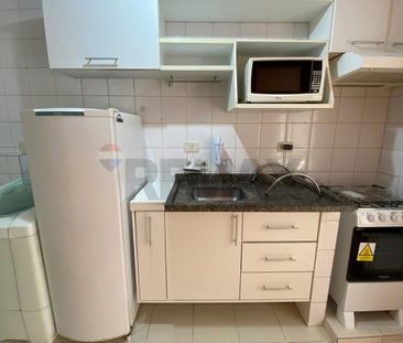 Studio 34m², varanda com churrasqueira carvão, 1 vaga, perto do met... - Foto 1