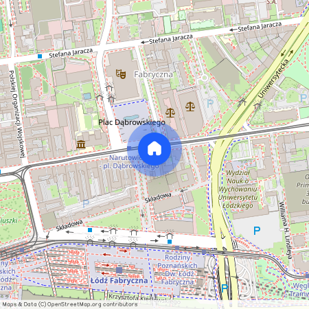 Fabryczna, Śródmieście, Łódź, łódzkie