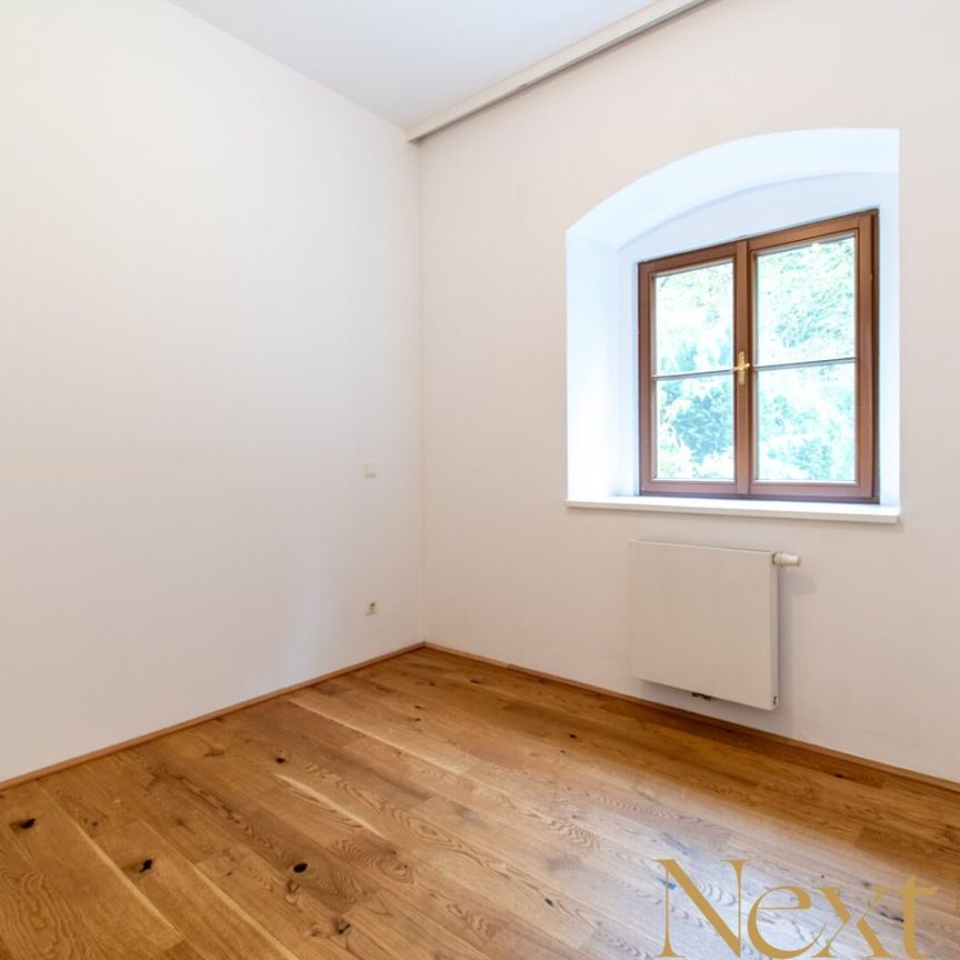 Charmante 2,5-Zimmer-Wohnung mit gemütlichem Eigengarten im Palais Löwenfeld ab sofort zu vermieten! - Foto 1