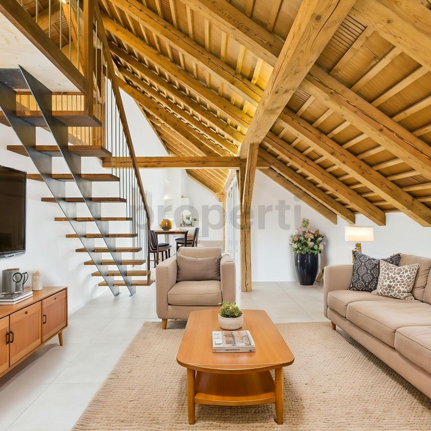 Attractive duplex with large balcony in Eriz, canton BE - First rental (second home possible) - Photo 1