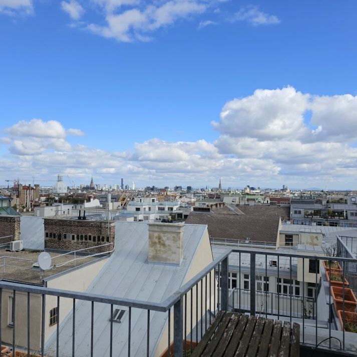 Rarität - DG Luxus mit fantastischem Blick über Wien, Stellplatz, klimatisiert, Balkon & Dachterrasse - Foto 1