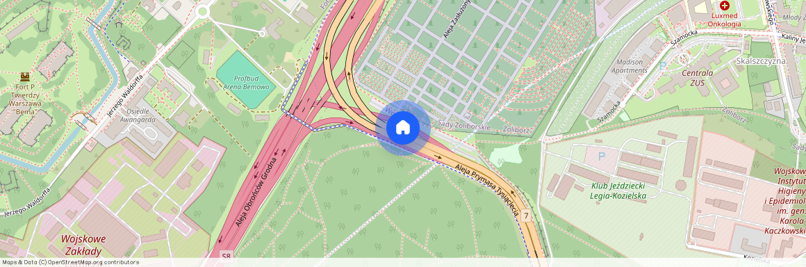 Warszawa, Żoliborz, Warszawa, Aleja, Prymasa, Tysiąclecia