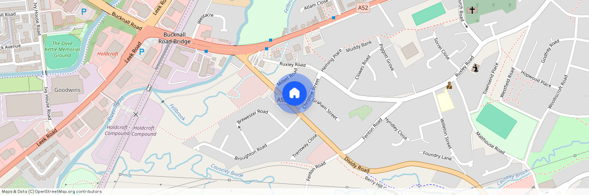 Dividy Road, Staffordshire ST2