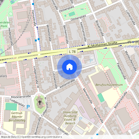 Hammerstraße 10, 47057 Duisburg - Duisburg-Mitte