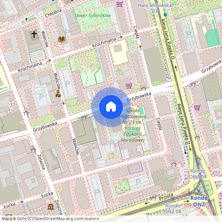 ul. Grzybowska, Mirów, Wola, Warszawa, mazowieckie