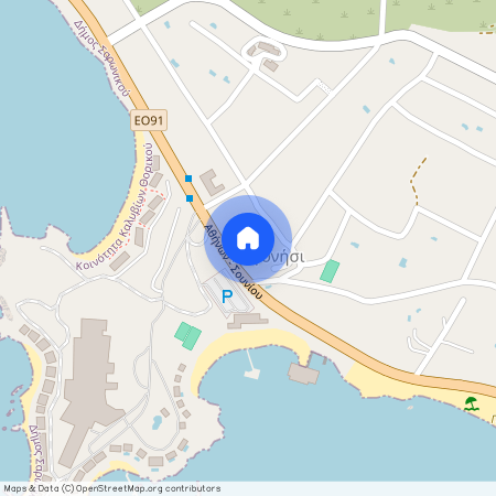 Καλύβια Θορικού (Λαγονήσι (Παραλία))