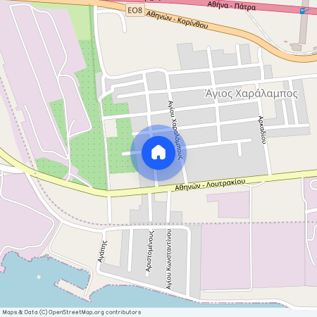 Αγίου Δημητρίου, 201 32 Λουτράκι-Περαχώρα, Άγιος Χαράλαμπος (Λουτράκι-Περαχώρα)