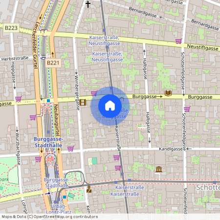 Kaiserstraße 71 Stiege 1, Vienna