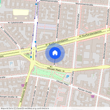 Wielandstraße, 10707 Berlin-Bezirk Charlottenburg-Wilmersdorf, Germany
