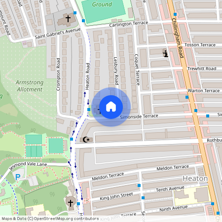 5 bedroom Student Maisonette to rent in Simonside Terrace, Newcastle Upon Tyne