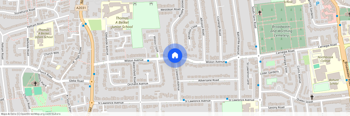 Wiston Avenue, Worthing, BN14