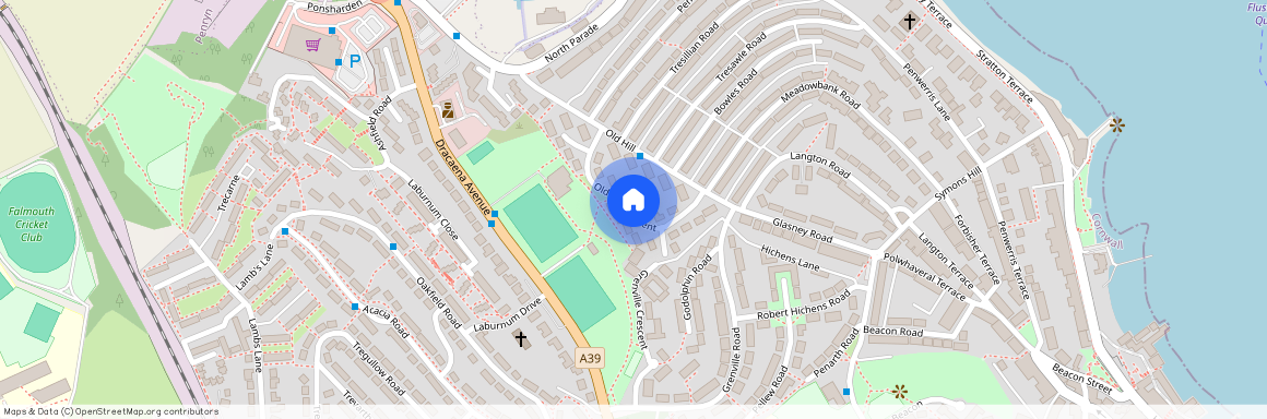 Old Hill Crescent, Falmouth, TR11