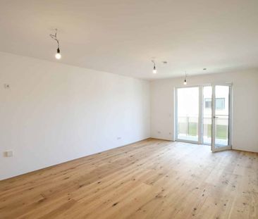 Erstbezug: Neu errichtete 2-Zimmer-Wohnung mit Balkon in Eßling - Foto 2