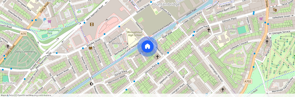 Canal Walk Edinburgh EH3