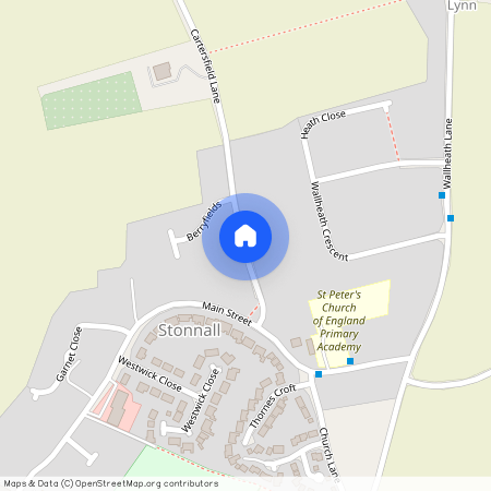 Cartersfield Lane, Stonnall, WS9 9EF