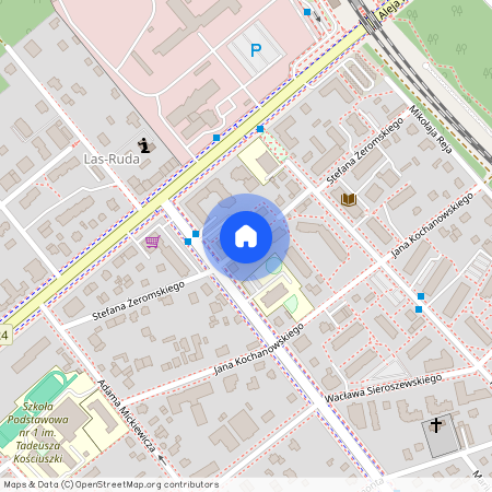 ul. Stefana Żeromskiego, Puławy, puławski, lubelskie